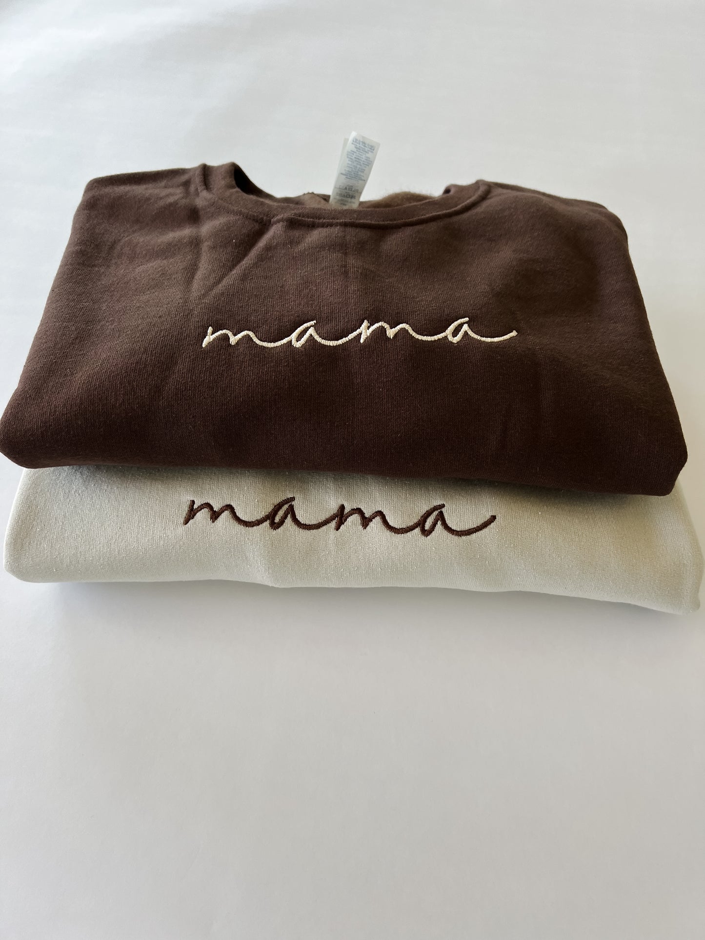 Embroidered Mama Crewneck