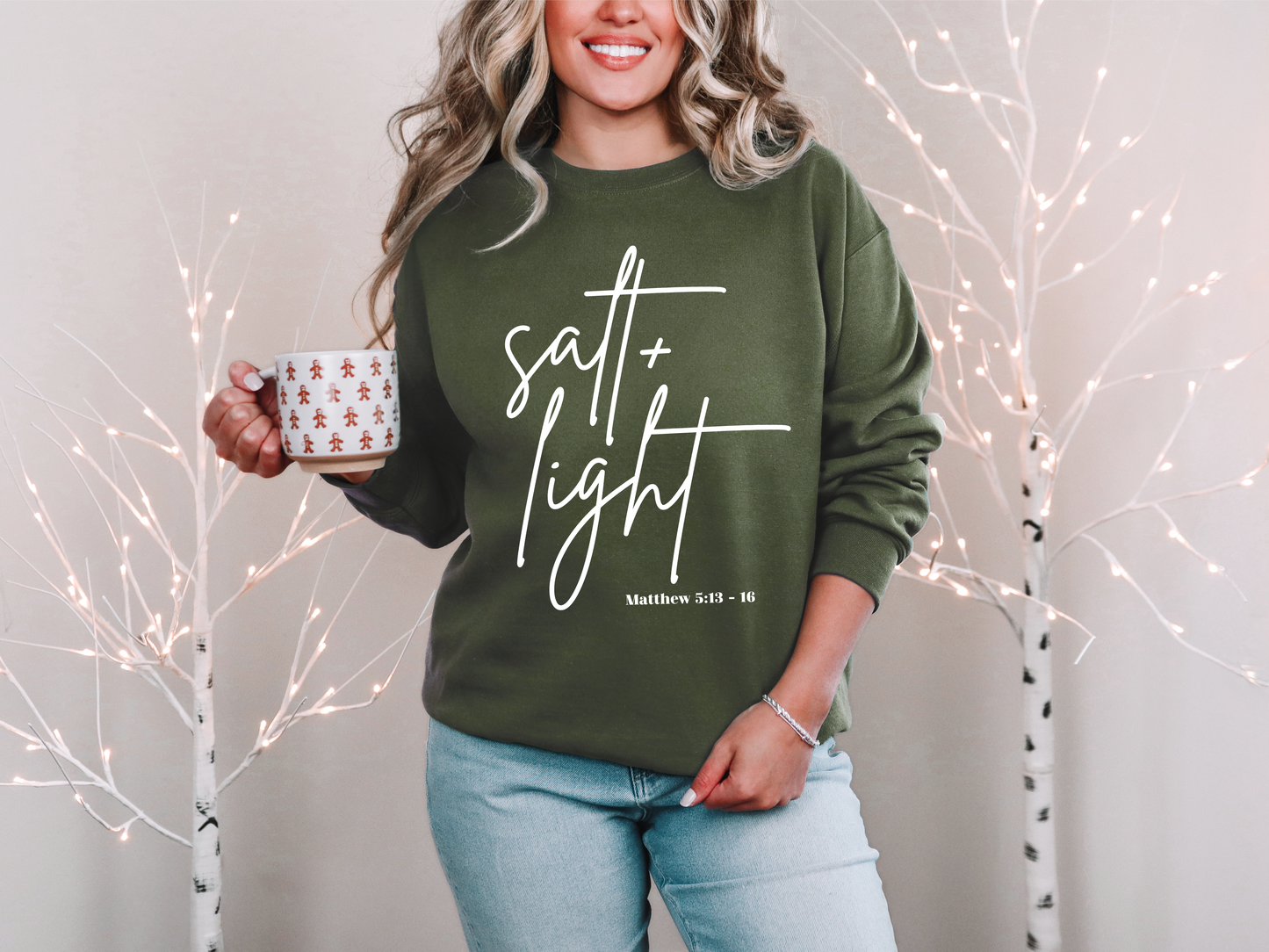 Salt and Light - CREWNECK SWEATSHIRT