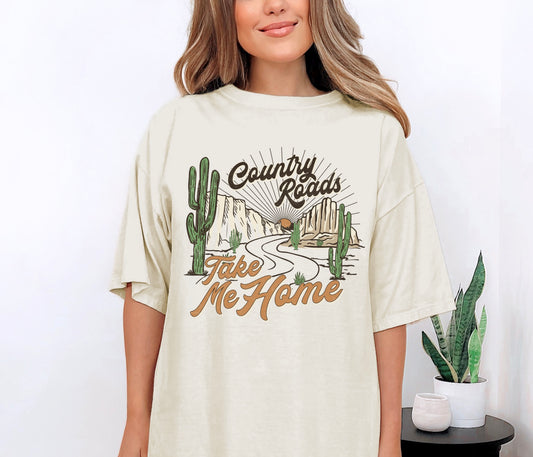 Country Roads Take Me Home - Tee