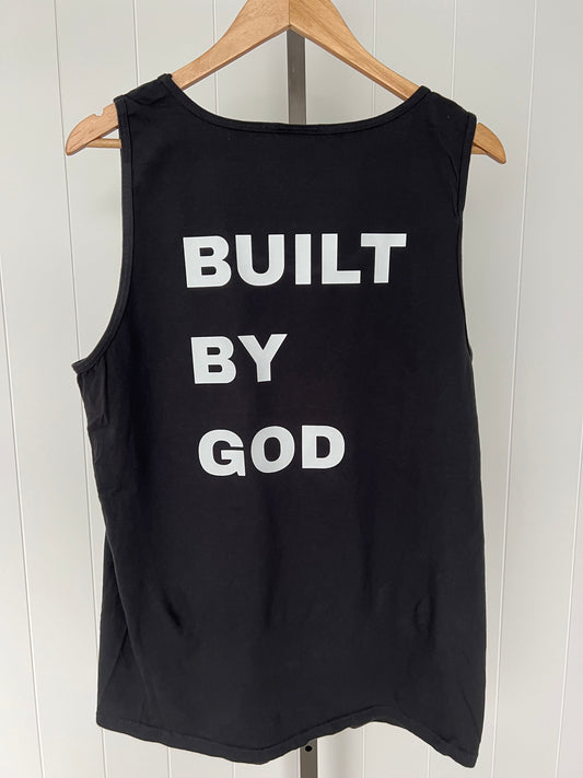 BUILT BY GOD - TANK TOP