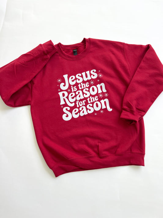 Jesus is the Reason for the Season - CREWNECK