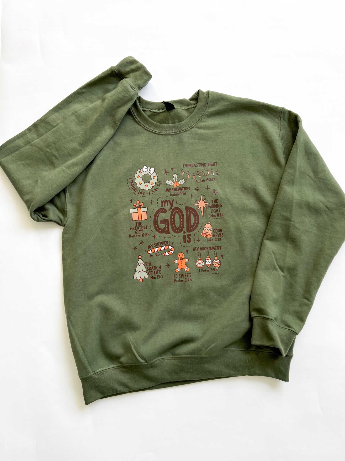 God Is... Adult Version - CREWNECK