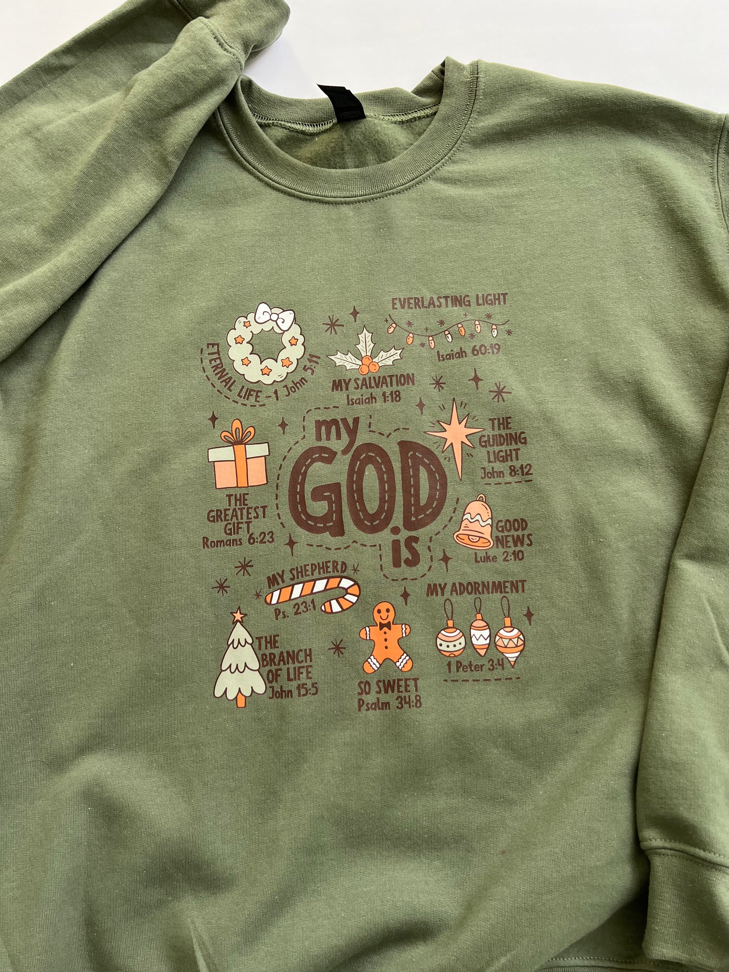 God Is... Adult Version - CREWNECK